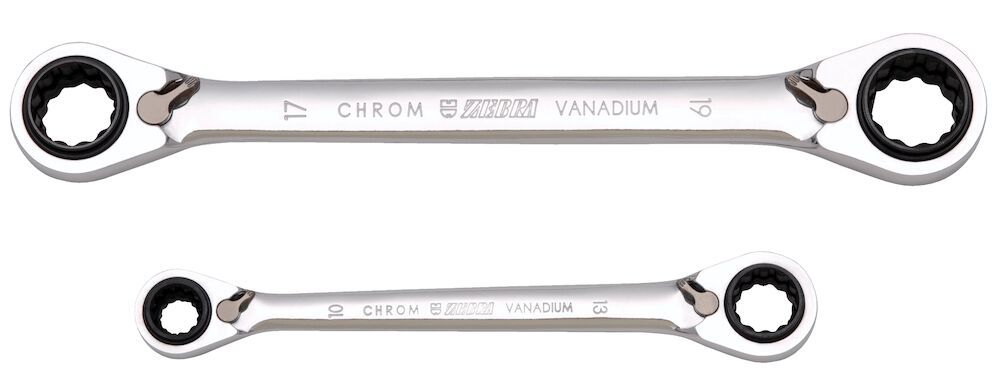 Ringspärrnyckel, dubbel