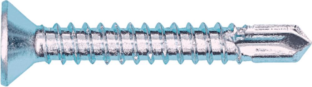 Borrskruv med försänkt huvud