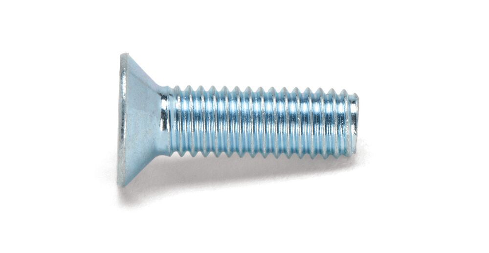 Gängpressande skruv med försänkt huvud