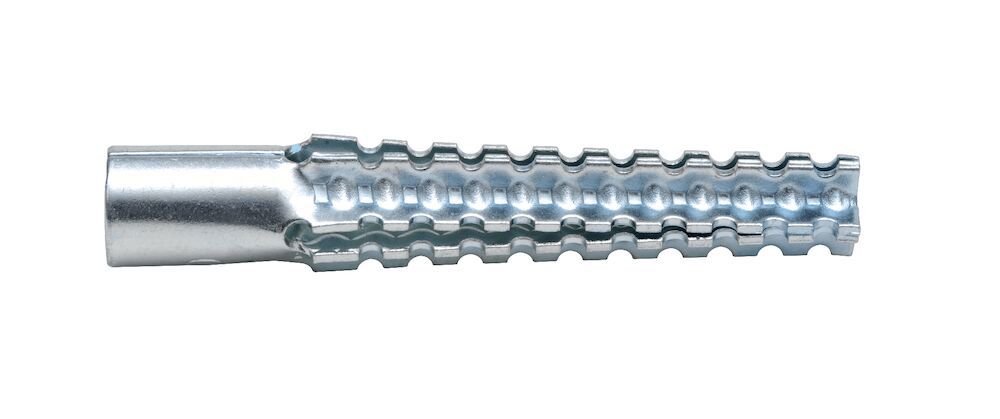 Lättbetongplugg, metall