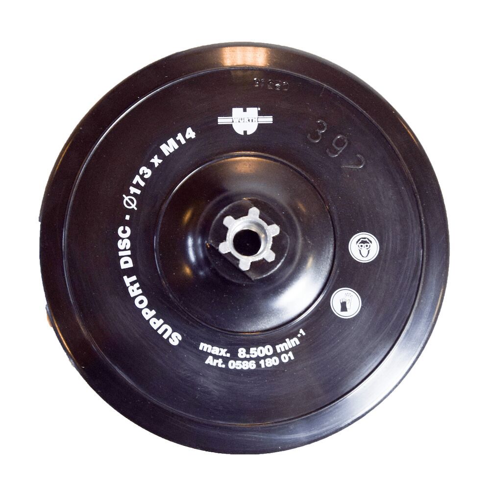 Underläggsplatta kardborre 173 mm