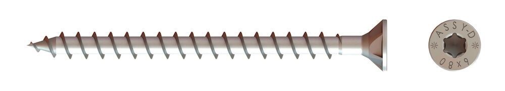 Träskruv för plugg