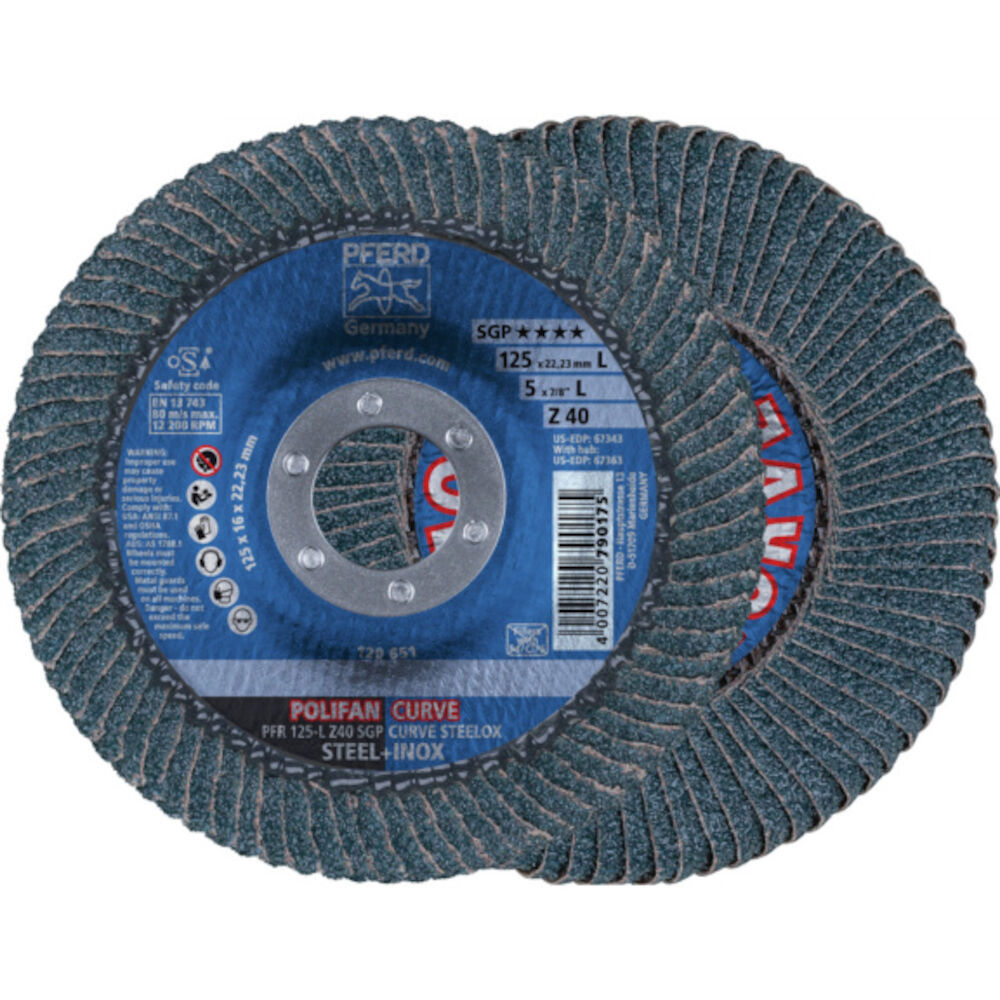 Lamellrondell Pferd Polifan Curve SGP Steelox