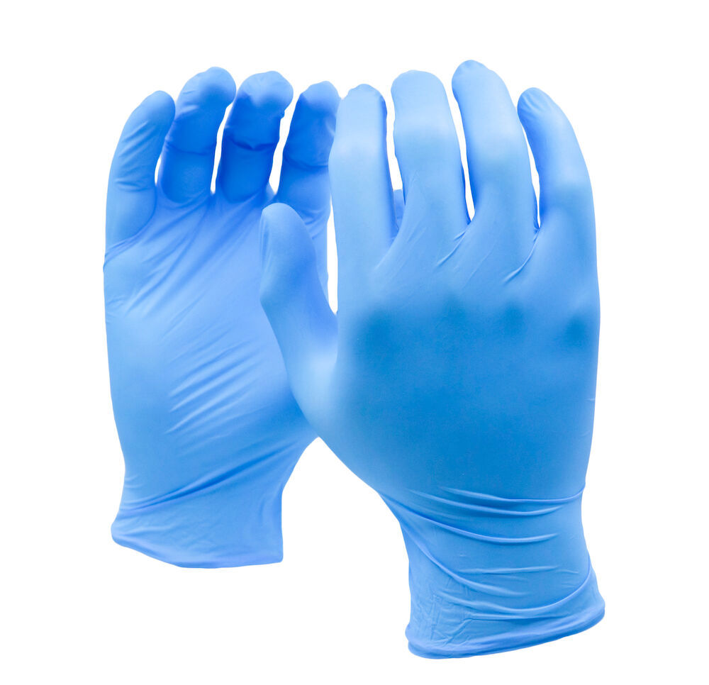 Nitrilhandske blå